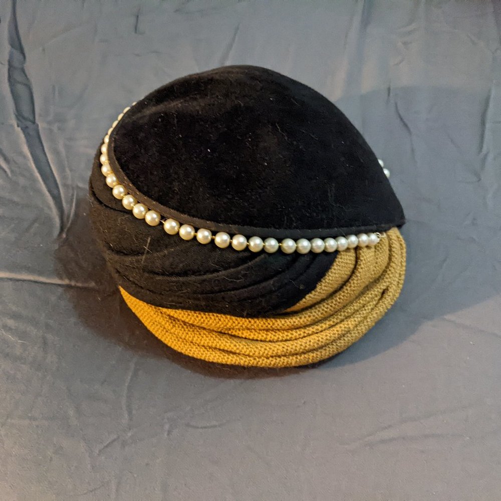 Vintage turban hat